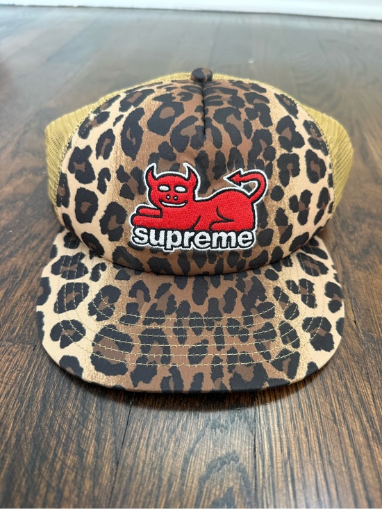 Supreme Toy Machine Mesh 5 Panel Trucker Hat